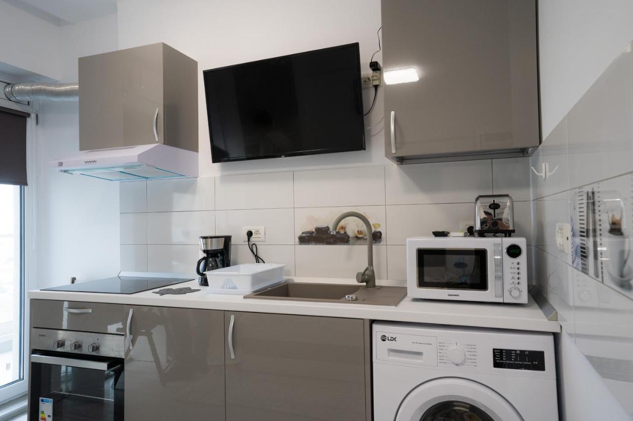 Grand Mamaia Lake Apartments Констанца Екстер'єр фото
