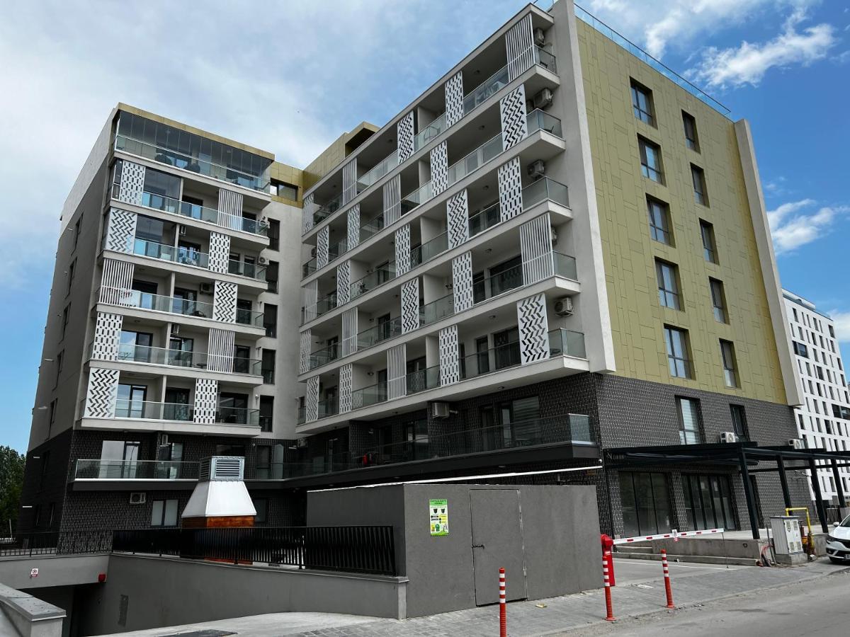 Grand Mamaia Lake Apartments Констанца Екстер'єр фото